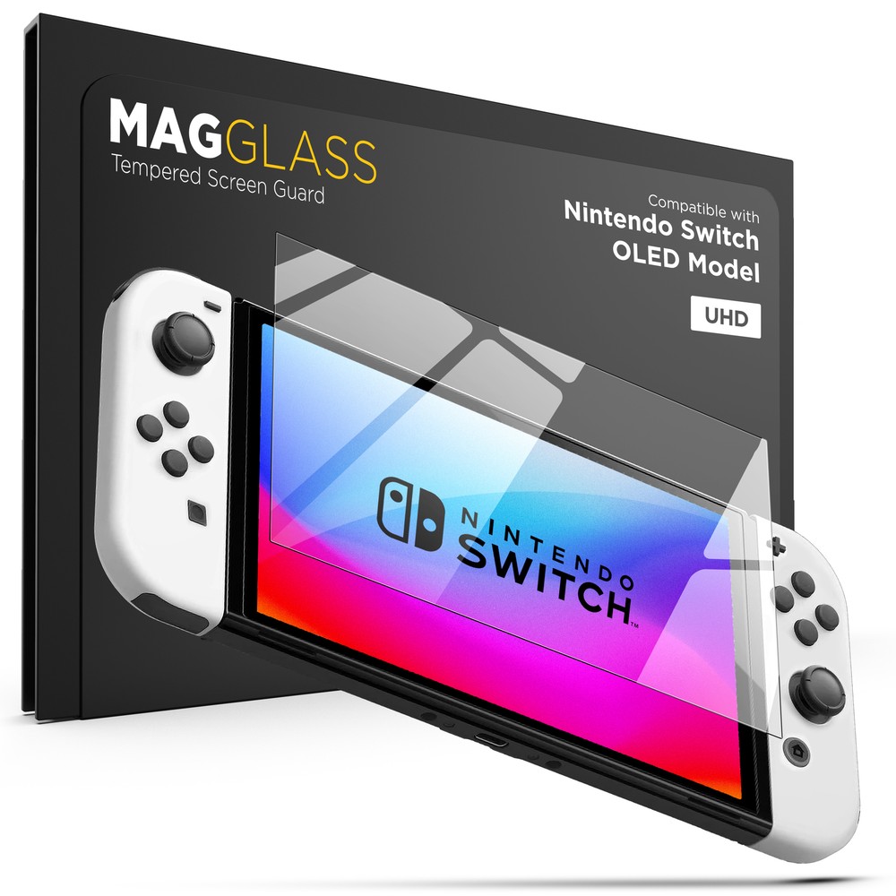 Screen Protector for Nintendo Switch OLED (2021) UHD Tempered Glass Guard