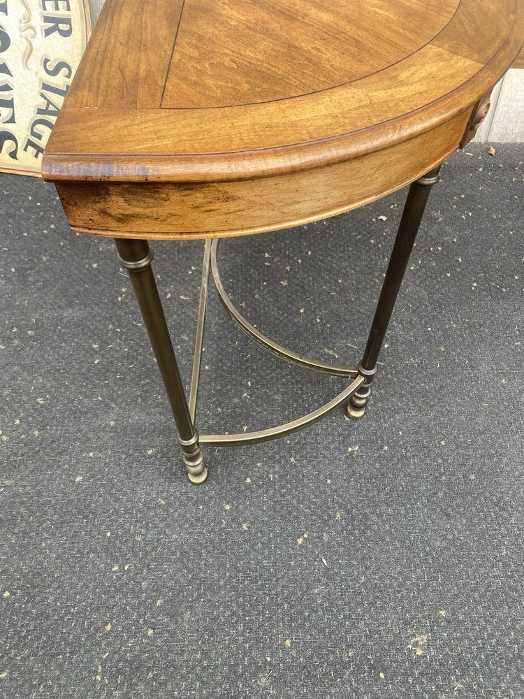 66431 Modern 1/2 Round Console Table Stand