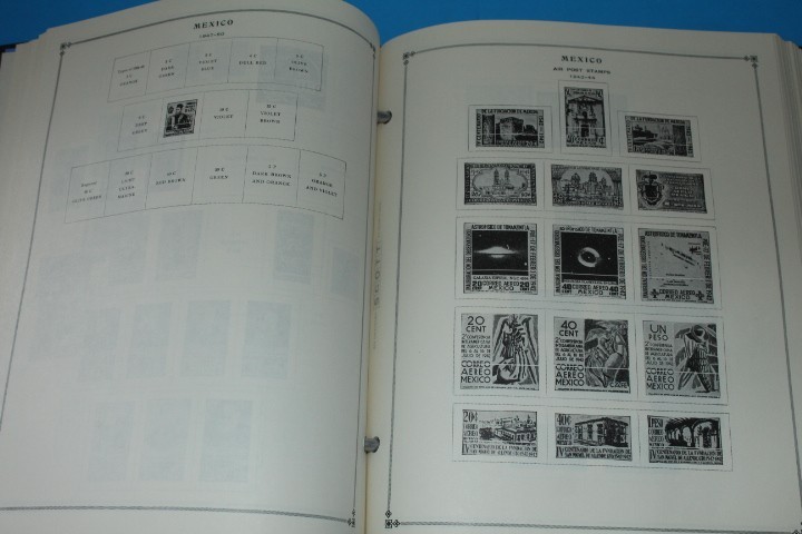 Scott International Blue Stamp Album 1940-1949 Pt 2A/2B Dustcover BlueLakeStamps