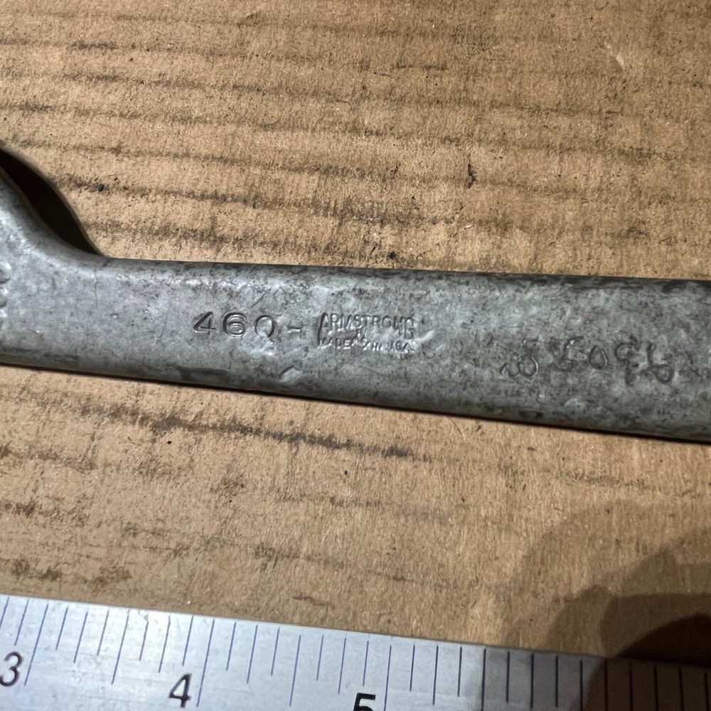 Armstrong Spanner Wrench 460 Pin Spanner Tool 8” Long 5/16" Diameter