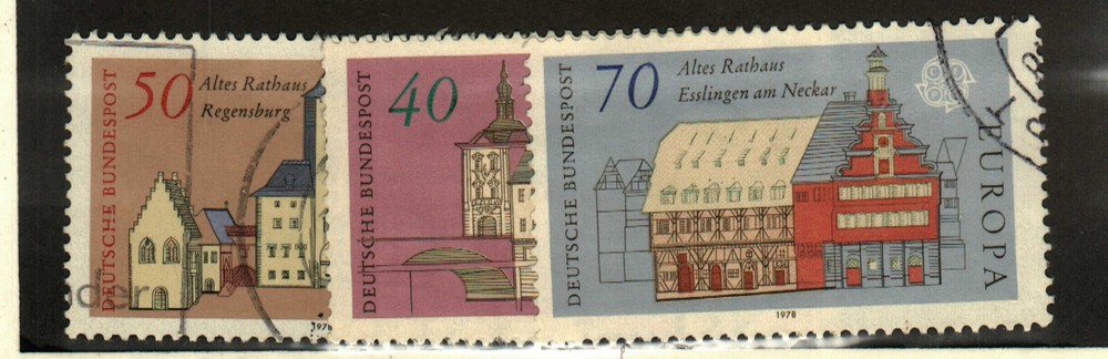Germany #1270-2 used