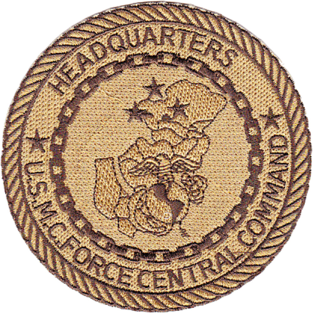 USMC Force Central Command Headquarters Afganistan Patch