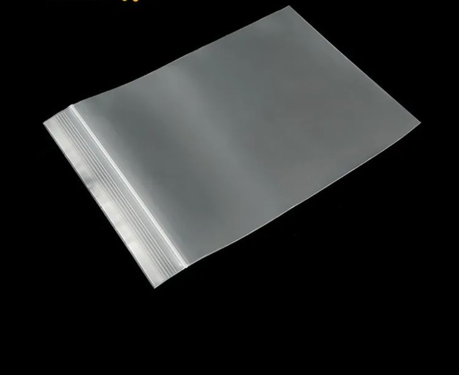 Clear Zip Seal Plastic Bags Jewelry Zipper Top Lock Reclosable Baggies 2 Mil 2ML