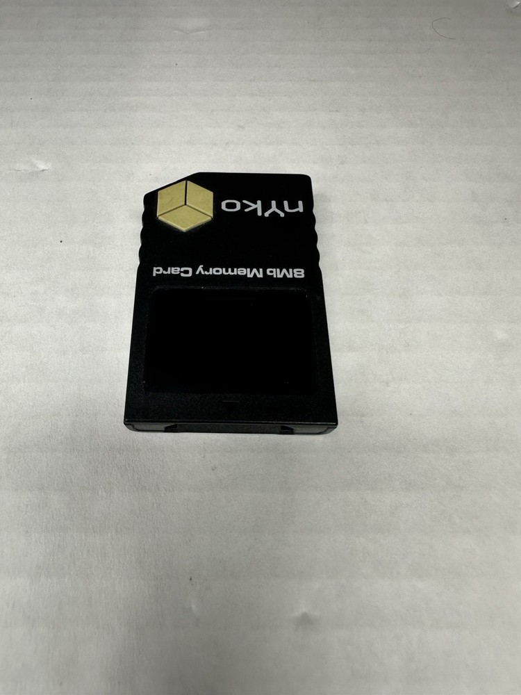 Nyko 8MB Memory Card Black for Nintendo GameCube