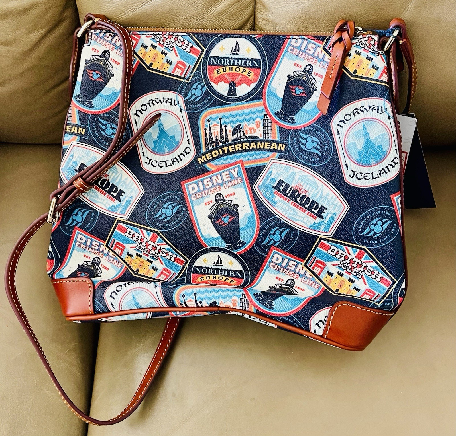 Disney Cruise Crossbody NWT Dooney Bourke Bag Purse DCL New