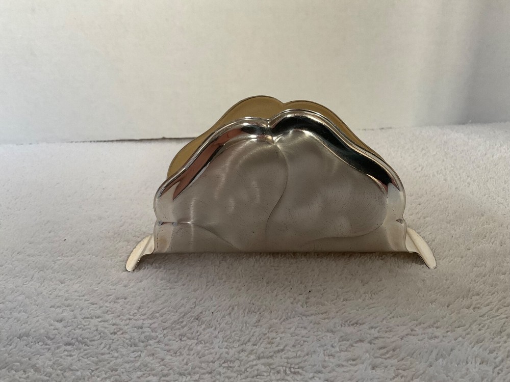 WMF-IKORA Napkin Mail Holder Silver Electroplate Brass 5 1/4"