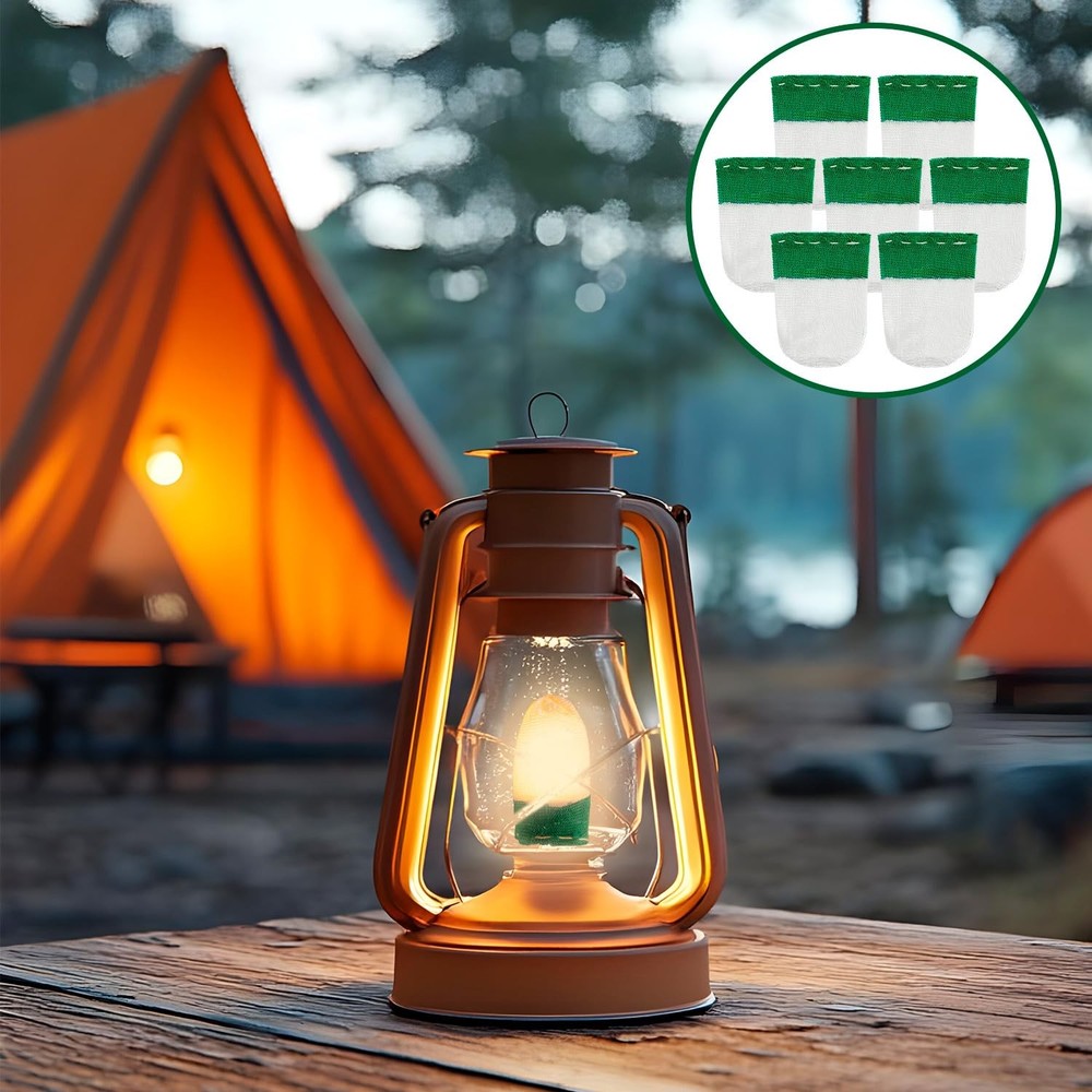 30Pcs Lantern Mantles, U Shape Mantles for Propane Lantern, Propane Lanterns ...