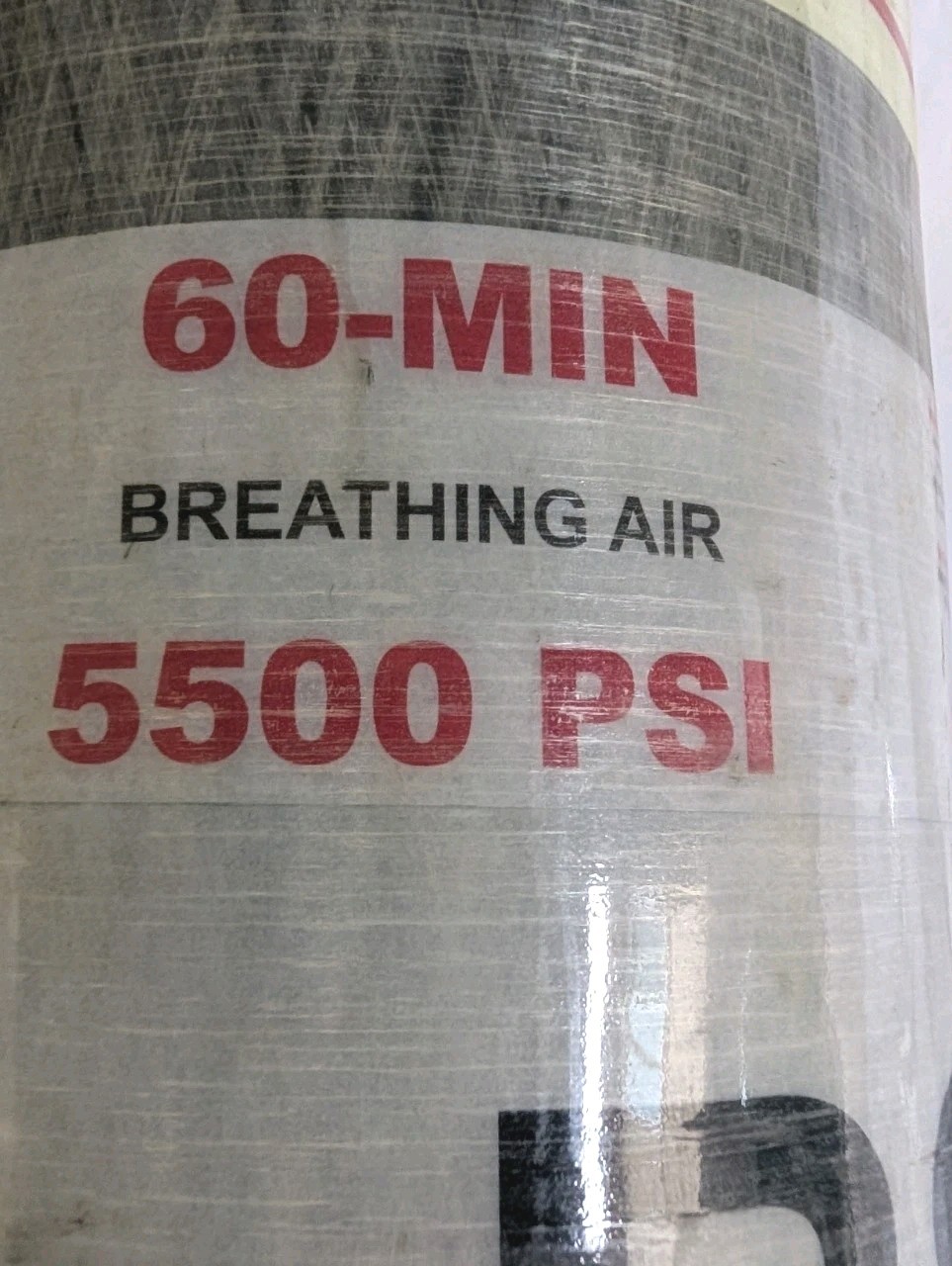 Scott Safety SCBA Bottle 5500 PSI 60-minute