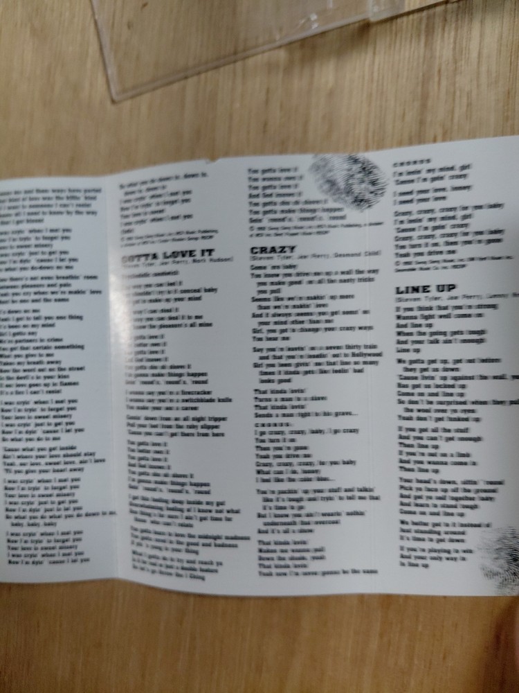 Get a Grip by Aerosmith (Cassette, 1993)