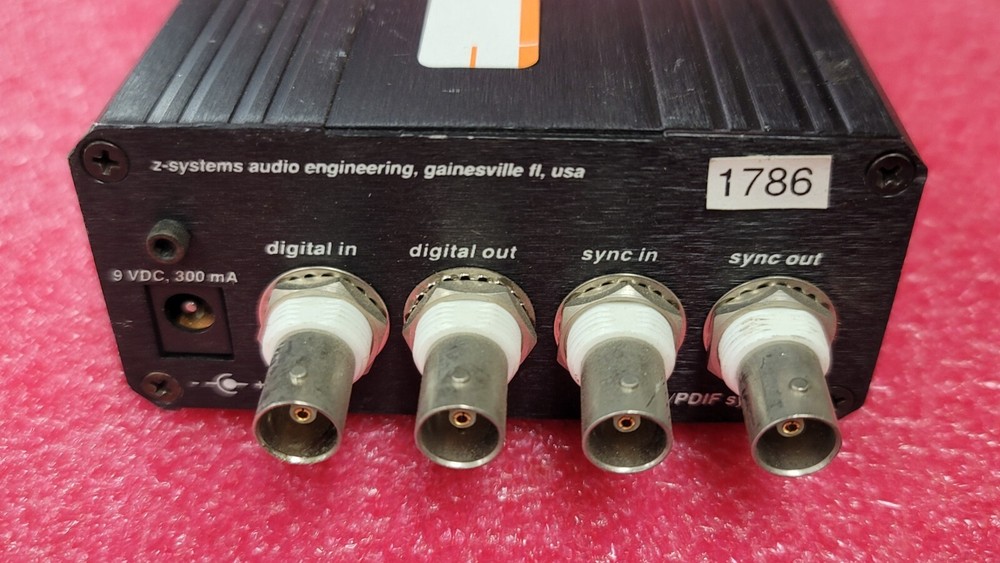 Z-Systems audio engineering Z-Link+ AES S/PDIF sync untested #AD