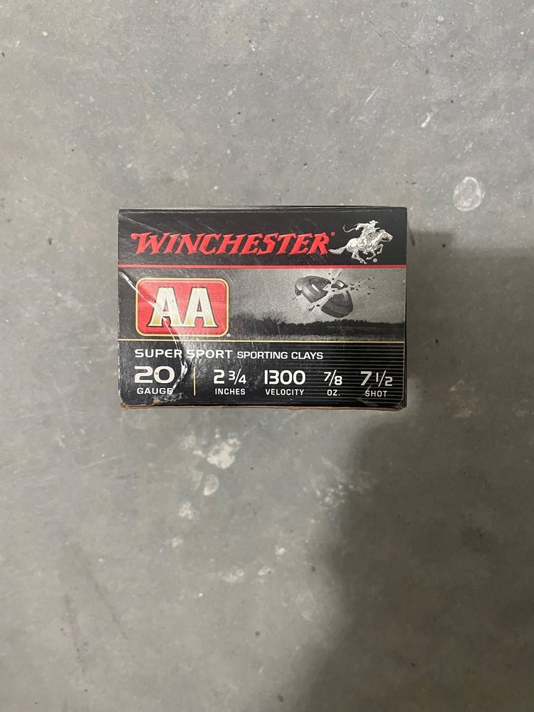 (10) Winchester 20GA empty AA shell boxes
