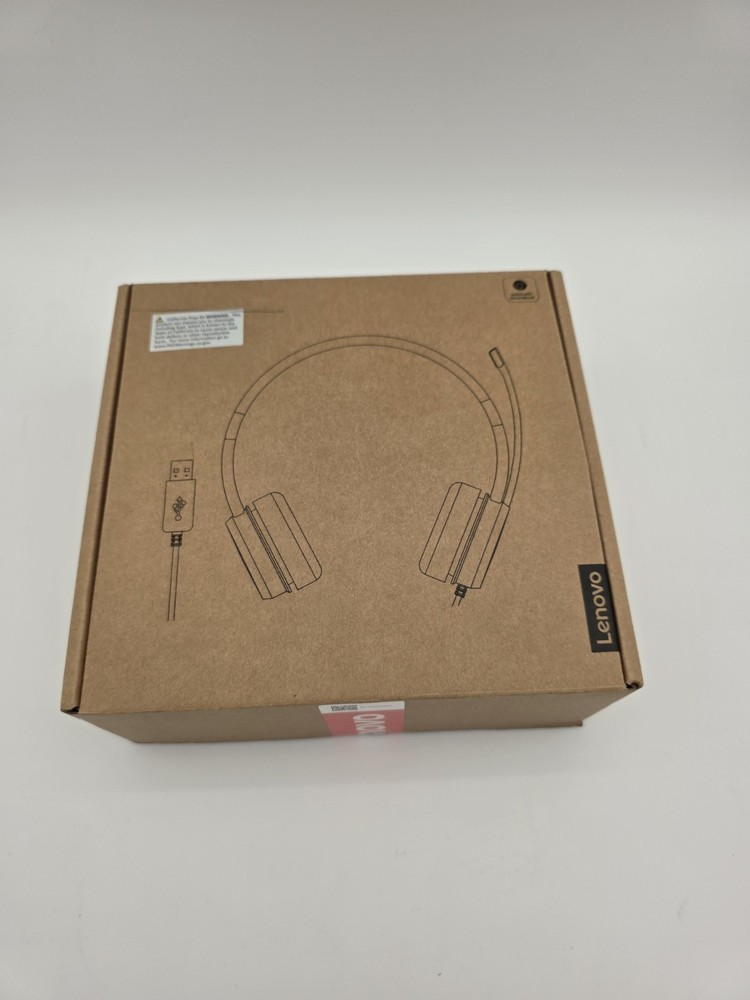Lenovo 100 Stereo USB Wired Headset