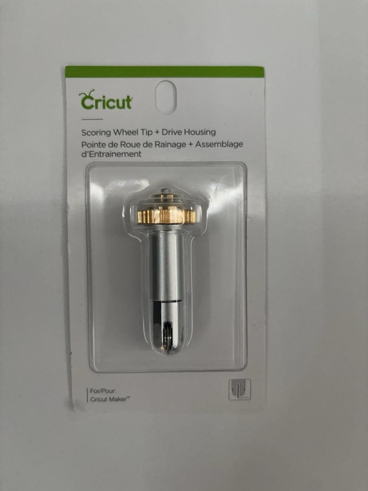 Cricut 2005101 Single Scoring Wheel Tip with Housing Maker Tool