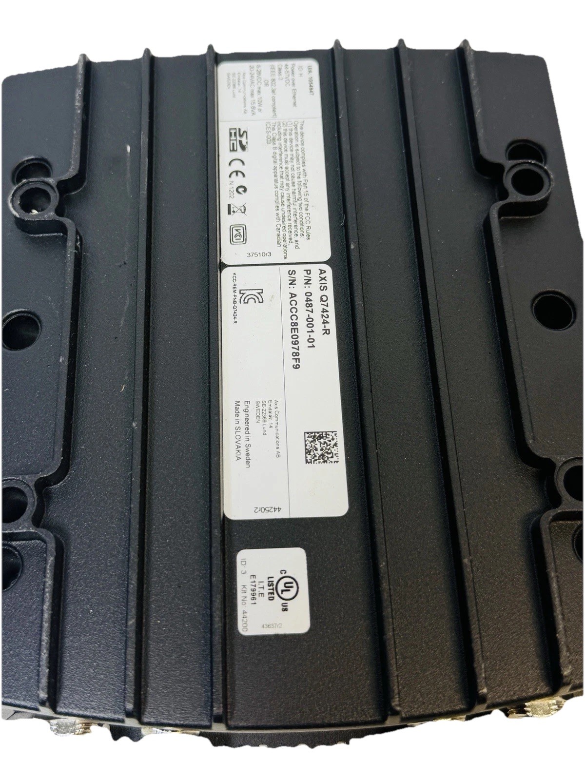 AXIS Q7424-R Rugged Video Encoder 0487-001-01