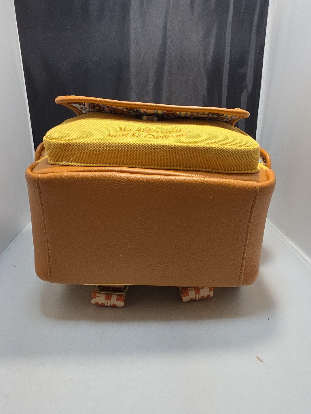 Loungefly Disney Pixar Up Parchwork Canvas Mini Backpack NWT