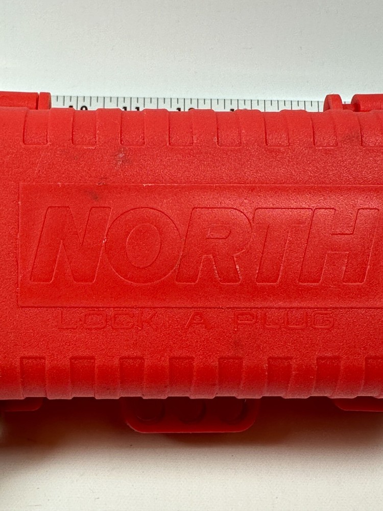 North E-Safe Lock A Plug 7" x 3" with 1 Hole - NEW Fast Ship