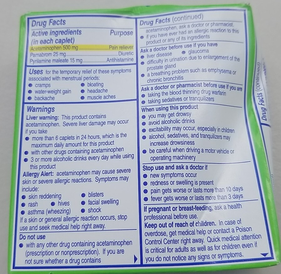 Midol Complete Caffeine Free Caplets 24ct: Midol Complete Caffeine Free...