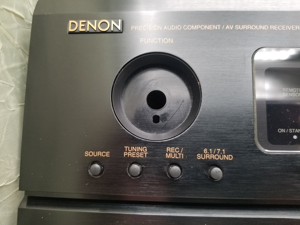 Denon AVR-3802 Parts ~ Front Face Unit Buttons Assembly