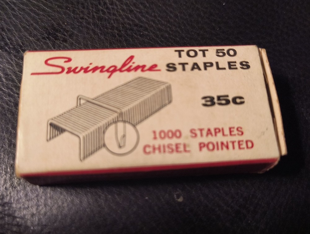 Swingline Tot 50 Staples Open Box