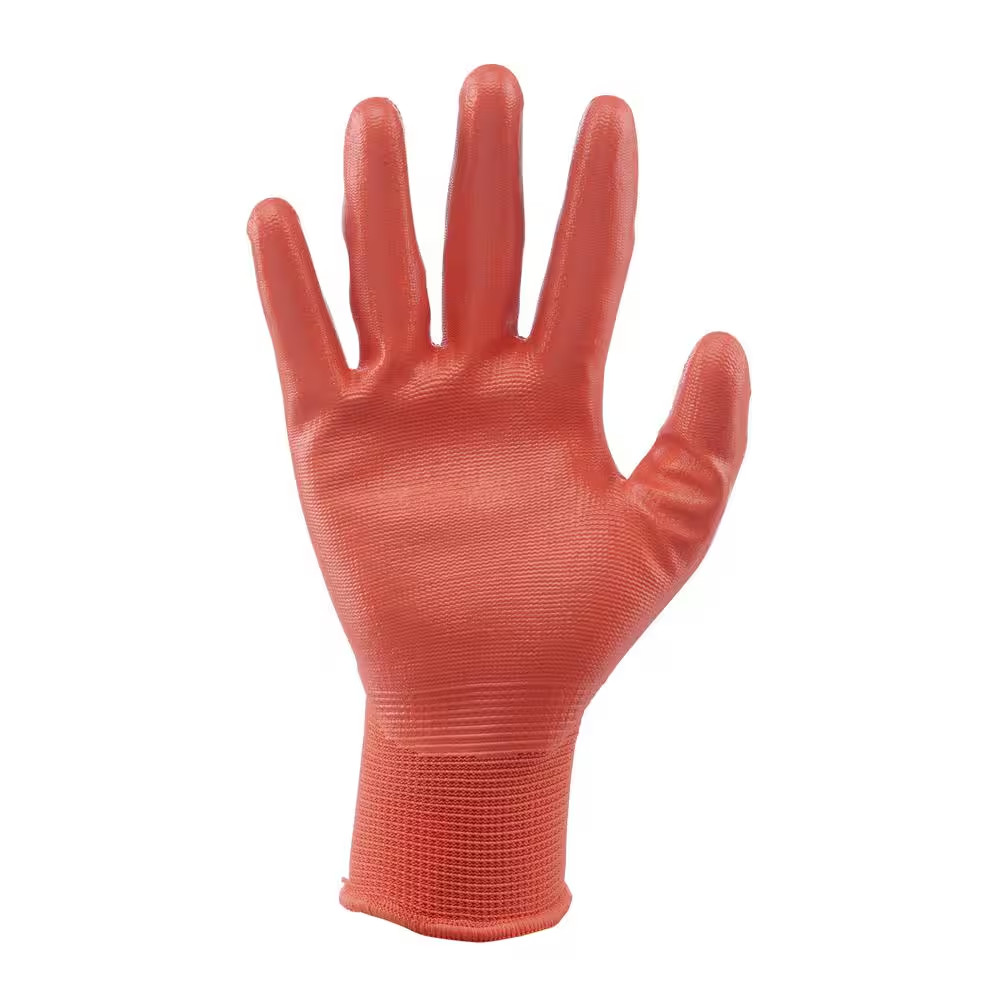 Women'S Large Nitrile Coated Gloves (3-Pack)