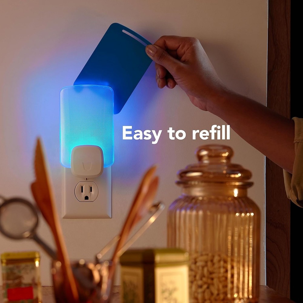 Raid Essentials Flying Insect Light Trap Refills, 2 Light Trap Refill Cartridges