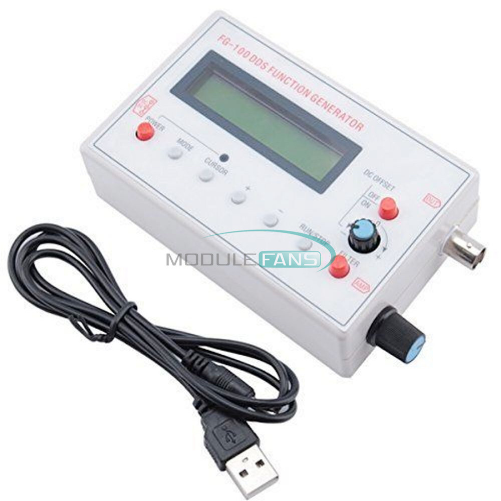 1HZ To 500KHz DDS Function Signal Generator Sine Square Triangle Wave Frequency