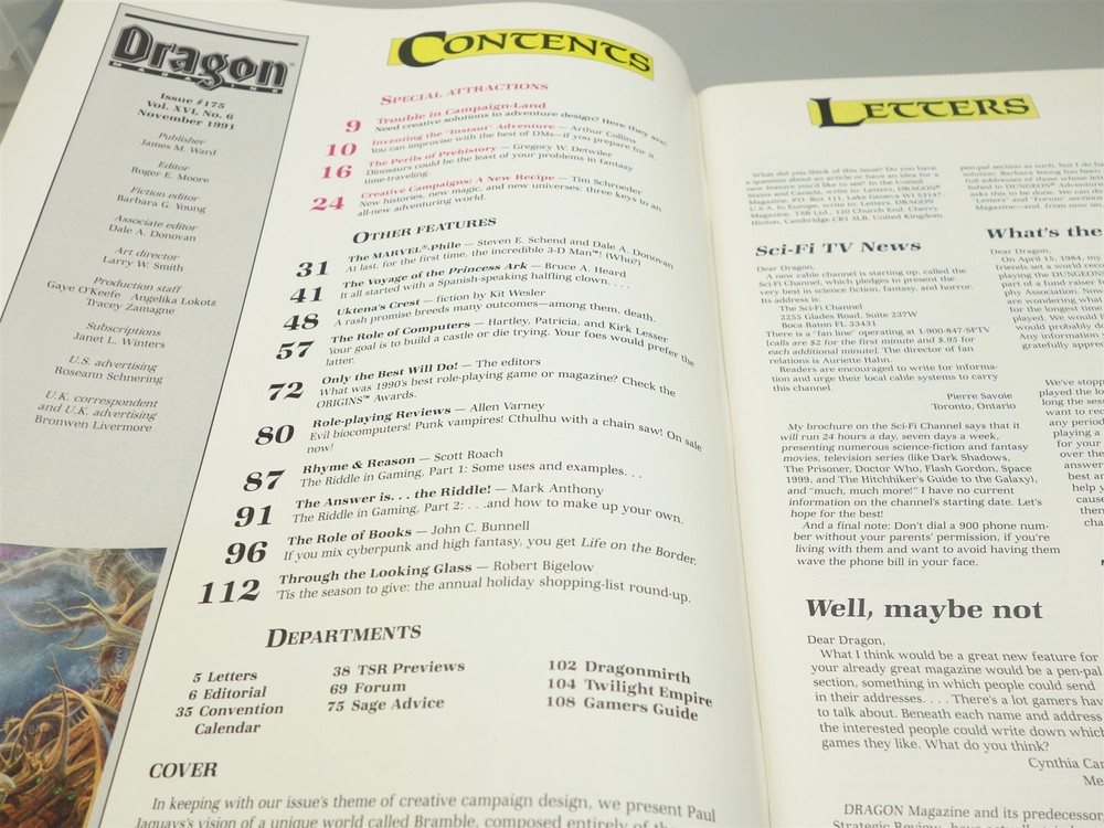 Dragon Magazine: Issue #175 (TSR)