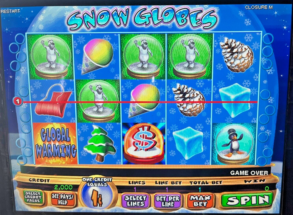 IGT I-game Snow Globes Software