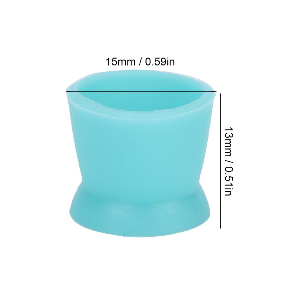 300pcs Disposable Tattoo Ink Cups Blue