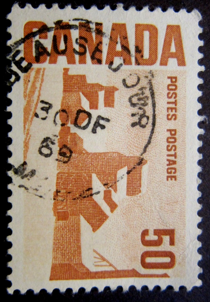 Canada #465A CDS Cancel Beausejour, MB {ebhs153}