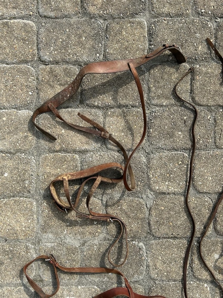 Assorted Various Horse Saddlery Straps And Bit