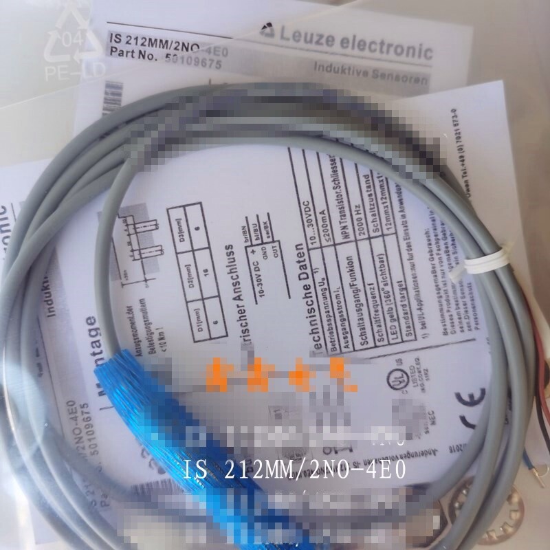 1PC NEW Fits for LEUZE Inductive sensor proximity Switch IS 212MM/2NO-4E0
