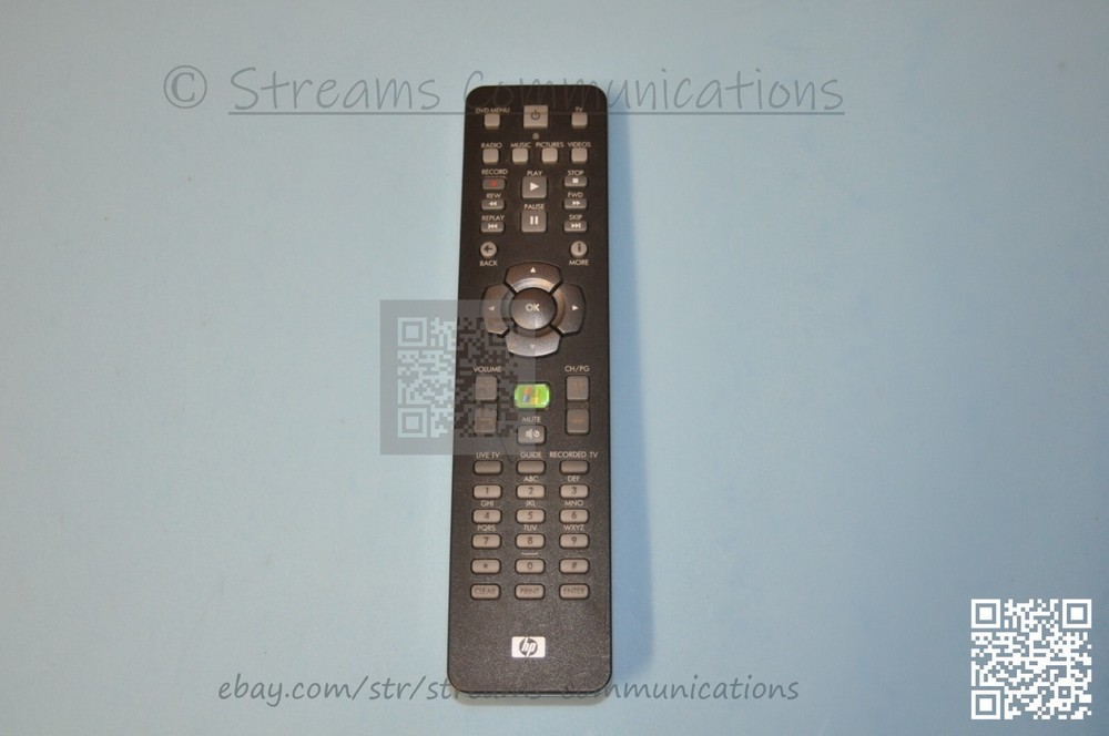 HP RC6 IR Media Center Windows Remote Control