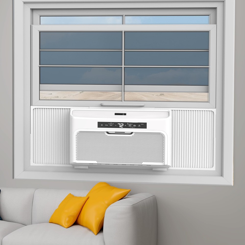 Window Conditioner Side Panel with Adjustable Frame, Adjuatable Window AC Acc...