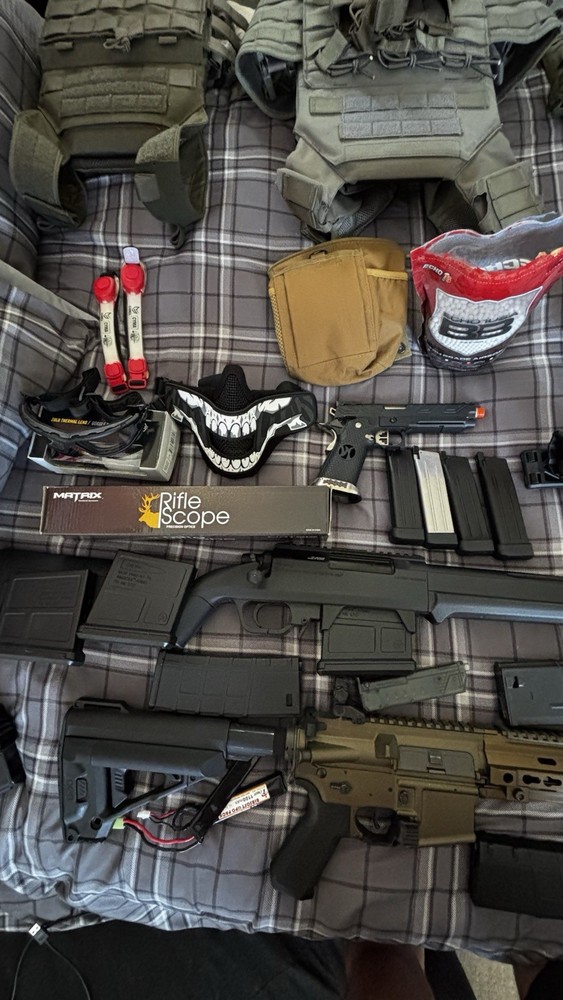 Air soft gear(great value)