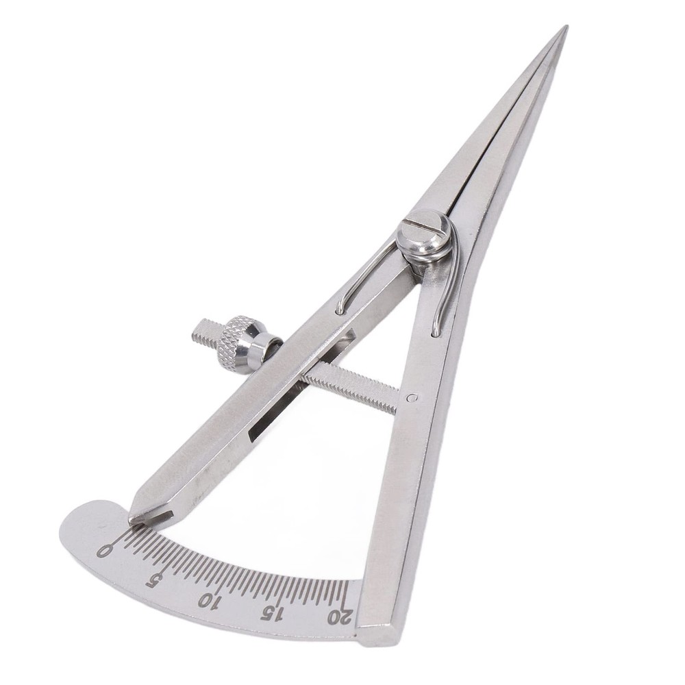 Marking Gauge, Metal Compass Multipurpose High Accuracy Adjustable for Leathe...