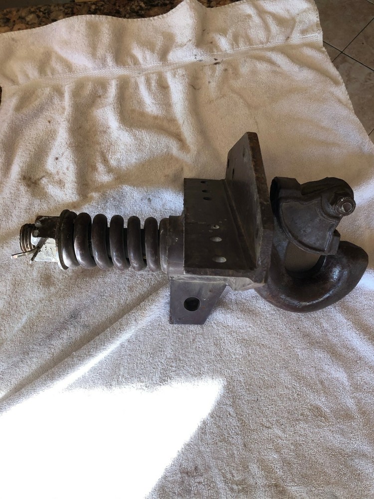 WALLACE FORGE T-15 TON PINTLE HOOK SPRING MOUNTED