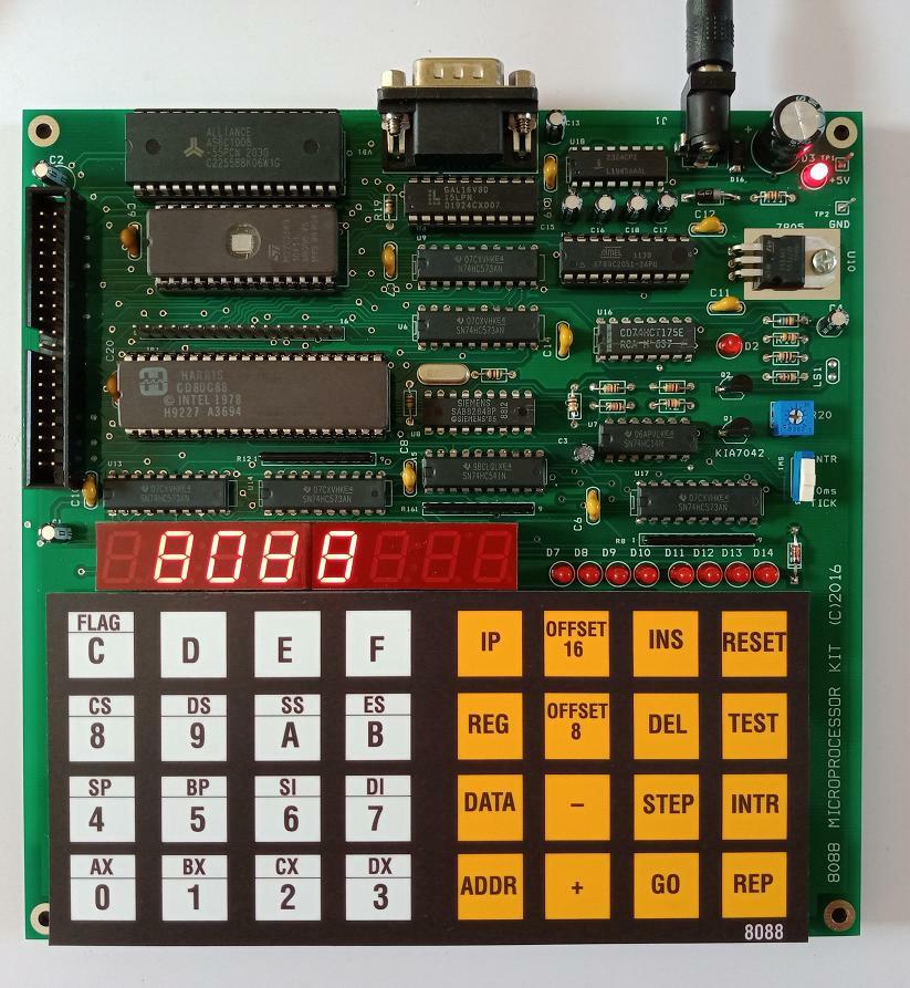 8088 Microprocessor Kit