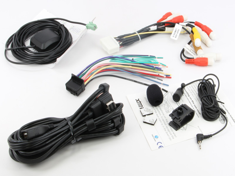 Xtenzi GPS MIC RCA Power Harness Cable Set for Pioneer AVIC-X930BT AVIC-Z130BT