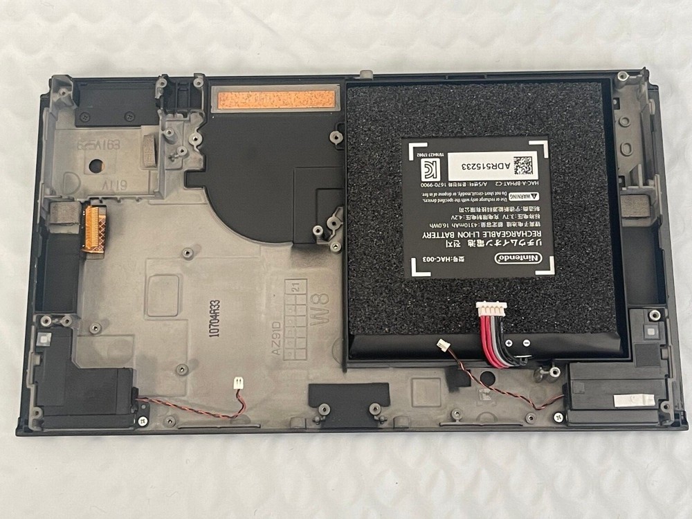 Nintendo Switch Screen OLED Assembly-Battery & speakers-Replacement