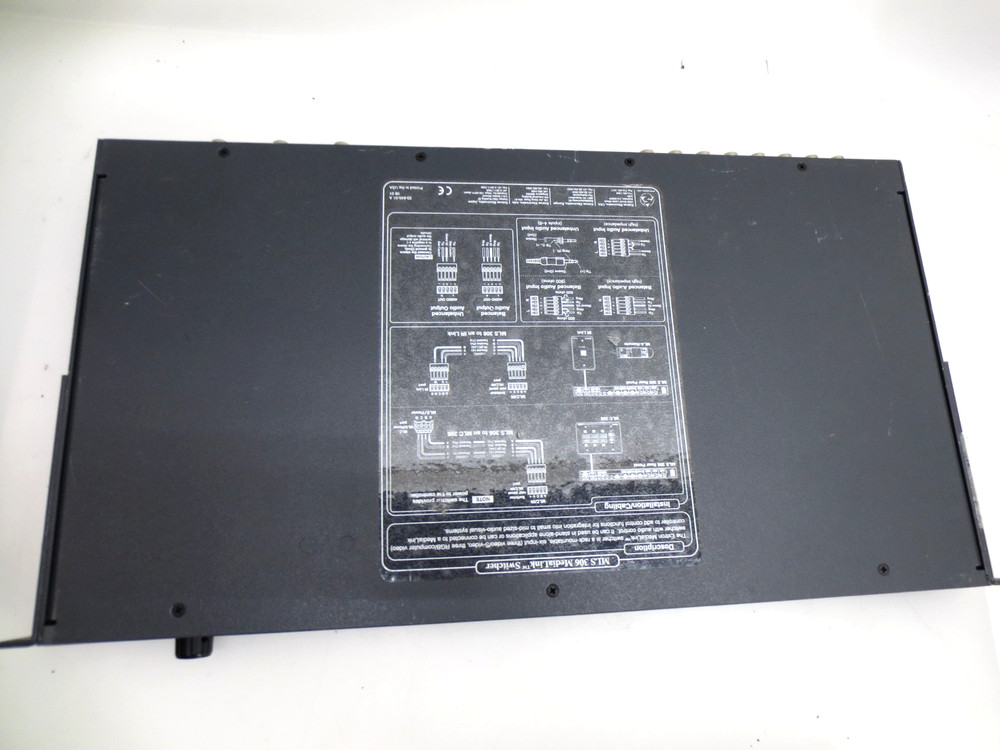 Extron MLS 306 Media Link Switcher Video Digital Matrix MLS306 Rack Mount