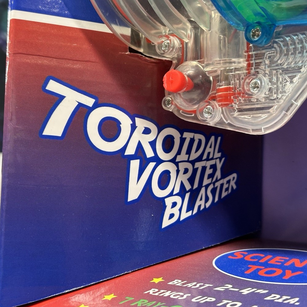 Zero Blaster Toroidal Vortex Blaster Smoke Ring Shooter NO FLUID! Zero Toys NEW!