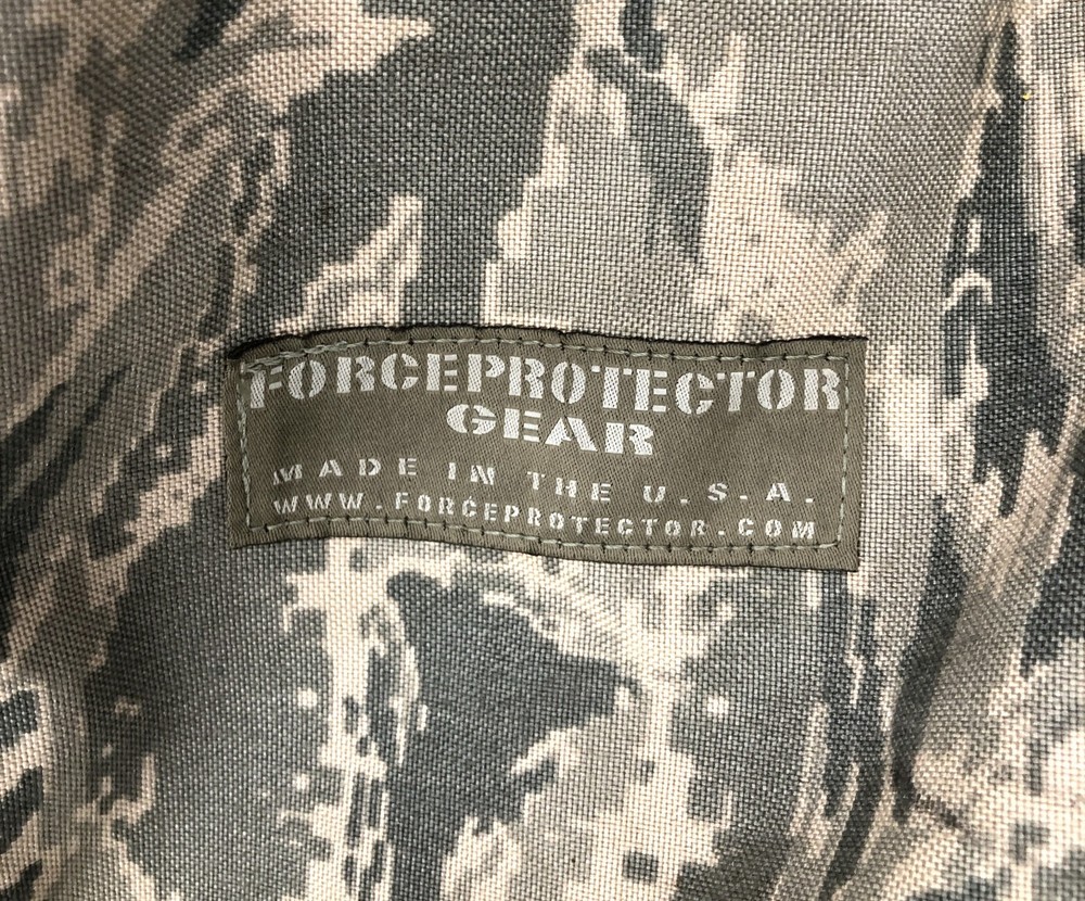 Force Protector Large ABU Camo Deployment Duffle Gear Bag Backpack. Large Pack