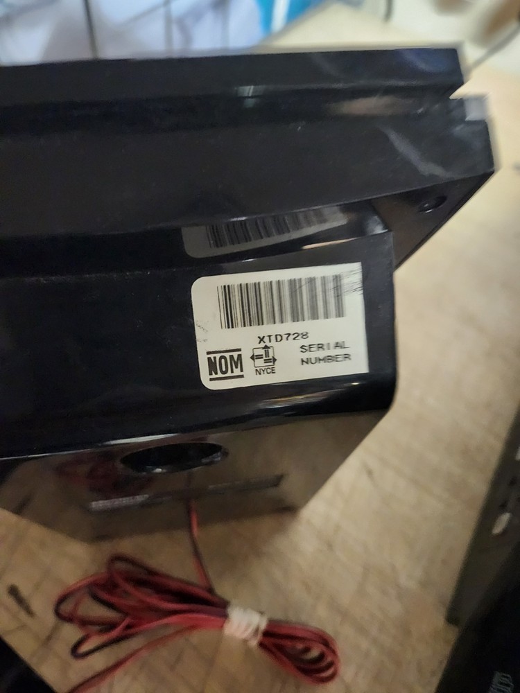 Memorex MX4143 3 CD Micro System Stereo Used Tested