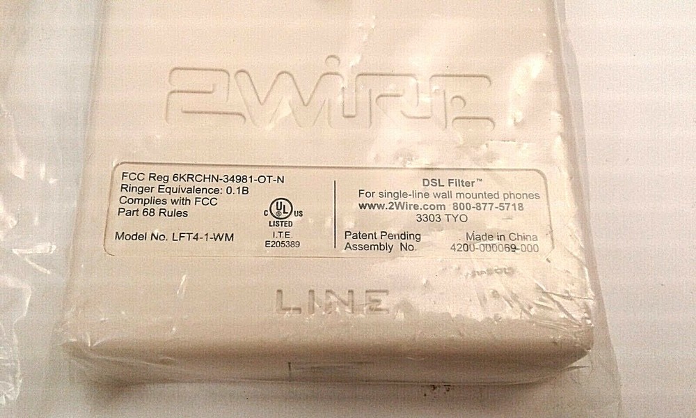 DSL Filter Kit New in Package