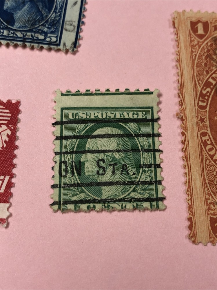 US 6 Perf Shift Stamps Used
