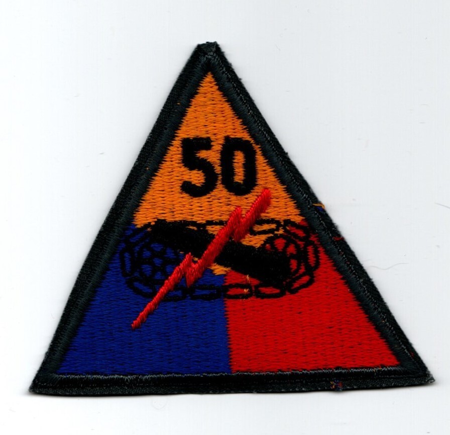 50t Armored Division patch.