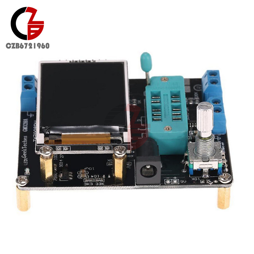 Transistor Tester Resistance Meter Meter Capacitance Meter ESR Meter GM328A