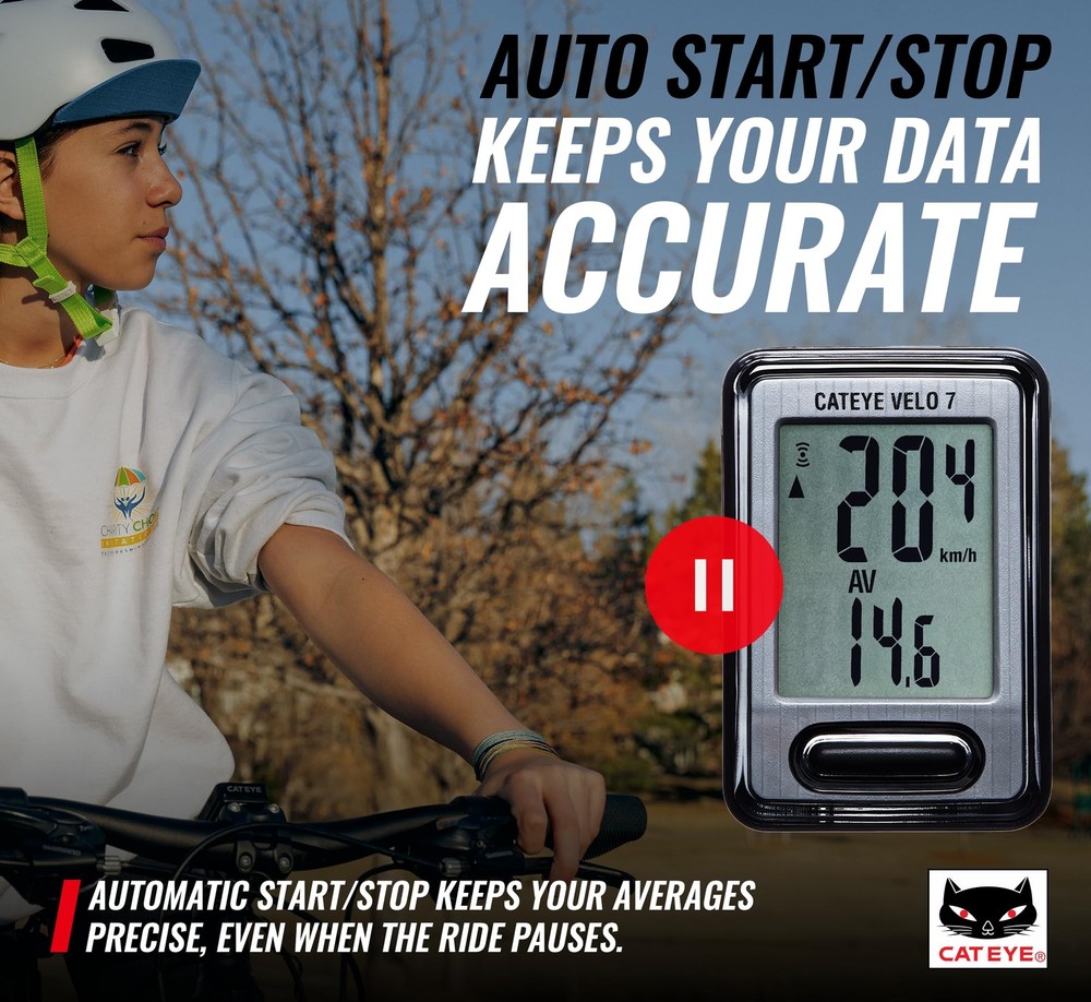 Wired Bike Computer – Entry-Level Speedometer and Odometer, Perfect for Begin...