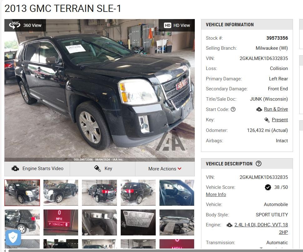 Used Telematics Interface Module fits: 2013 Gmc Terrain Communication OnStar opt